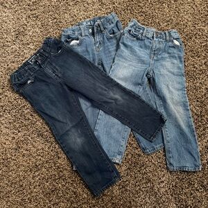 *SOLD** The Children's Place Dark and Light Blue Jeans Trio